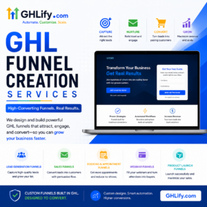 GHL Funnel Creation Services