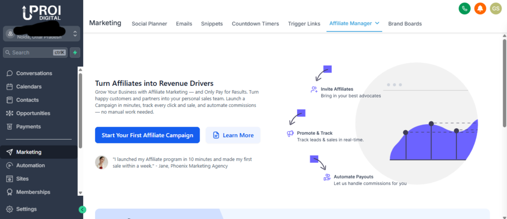 Marketing Dashboard