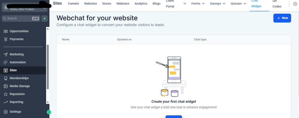 Chat Widget for Website