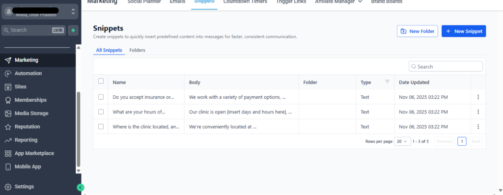 Marketing with GHL