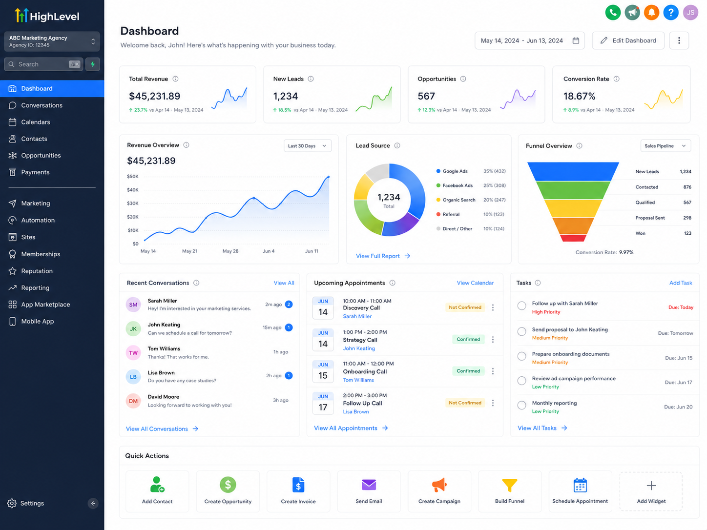 GHLify Dashboard